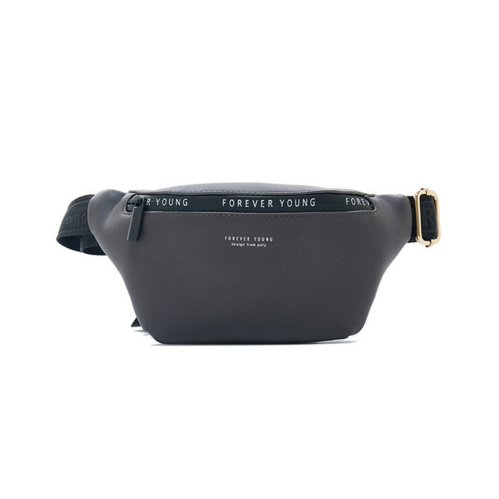 Gray Forever Young Fanny‎ Pack